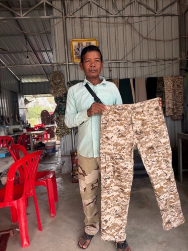 ម៉ូតខោប៉ារ៉ាកាត់ក្រណាត់លេខ១