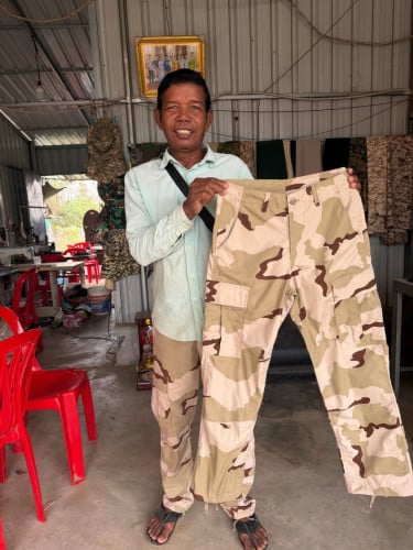 ម៉ូតខោប៉ារ៉ាកាត់ក្រណាត់លេខ១