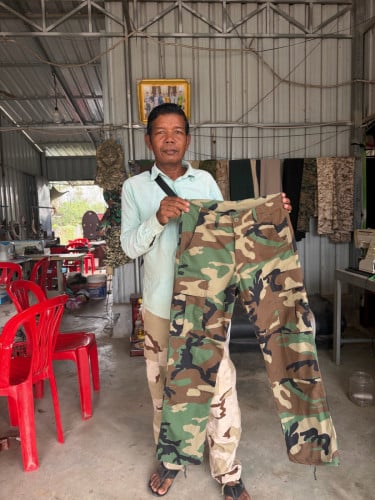 ម៉ូតខោប៉ារ៉ាកាត់ក្រណាត់លេខ១