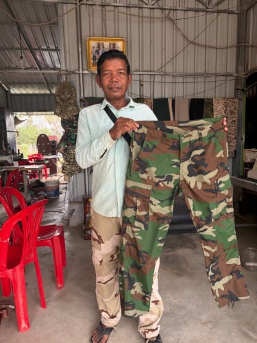 ម៉ូតខោប៉ារ៉ាកាត់ក្រណាត់លេខ១