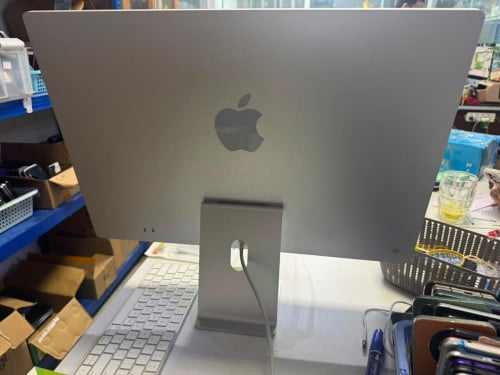 【2024 款 M4 顶配】iMac 24 英寸 24G+256G 银色 带原装键盘 后配鼠标