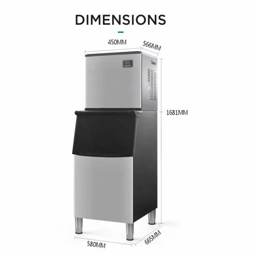 ម៉ាស៊ីនផលិតទឹកកខ្នាត 350kg/24h