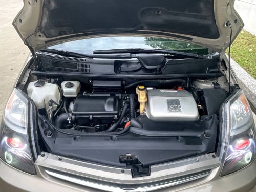 ខ្ចីណាស់! ផែនកម្រ! Prius 08 ពាក់កណ្តាលហ្វ៊ូល ក្នុងលឿង