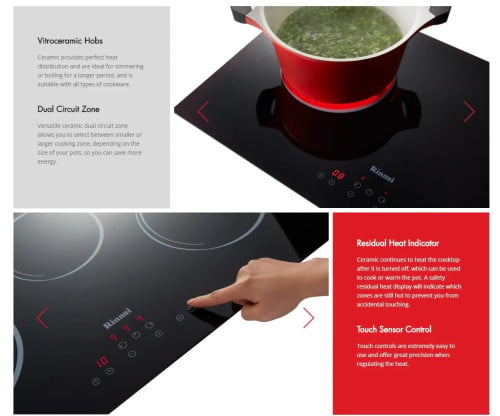 ๐ฅ 70CM 3-Zone Built-In Vitroceramic Hob ๐ฅ