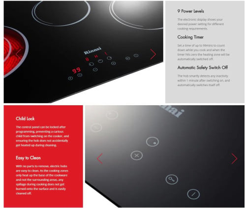 ๐ฅ 70CM 3-Zone Built-In Vitroceramic Hob ๐ฅ