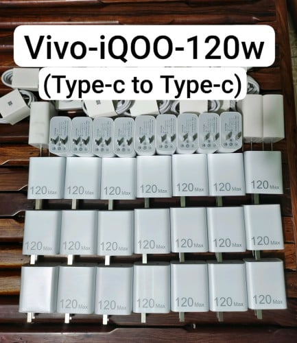 ឆ្នាំងVivoនិងiQOO.120w(Type-c to type-c)បញ្ចូលត្រូវ2សេរី iQOOនិងVivo.120W.100W.90W.80W.66W. 1ឈុត9$❤️