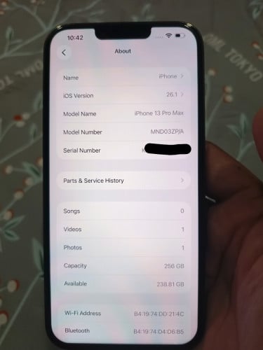 13pm 256gb ZP