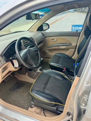 2005 kia morning full options សំបកកង់ឡានថ្មី4 គ្រាប់ ស្តុកក្រោយឡើង 08 UV ហើយ ម៉ាស៊ីនអេមខ្លាំង