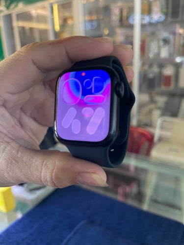 Apple Watch Series7 41mm 99% full set box ស្អាតសំនុំហ្សុីនទាំងអស់តម្លៃល្អណាស់