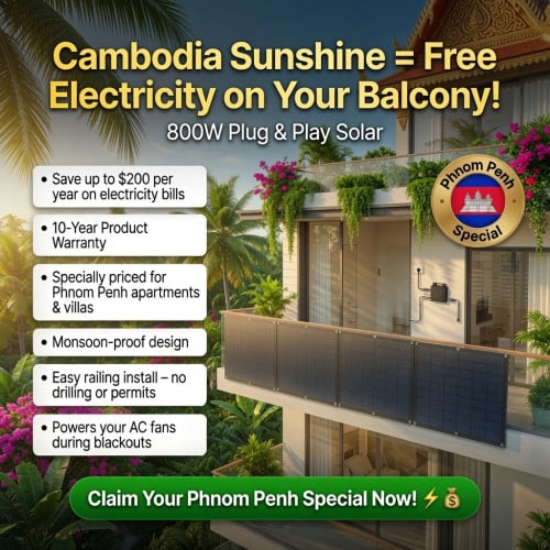 Balcony Solar System 800 Watt
