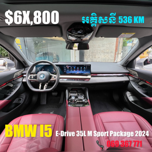 BMW I5 e-Drive35L M Sport Package EV 2024