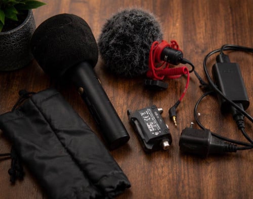 Sony A6600 Full Kit with Lens, Zoom Recorder, Microphones & Camera Bag