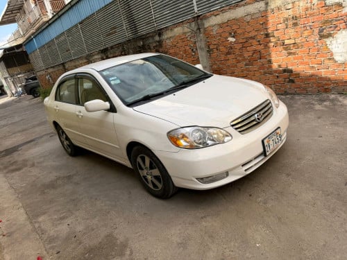 Corolla 03LEក្នុងលឿងធានាជួនឡានសំណុំហ្ស៊ីន