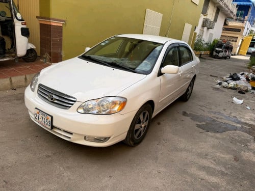 Corolla 03LEក្នុងលឿងធានាជួនឡានសំណុំហ្ស៊ីន