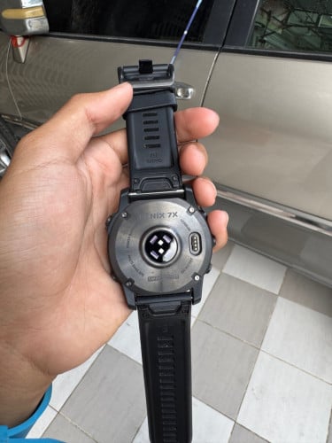 Garmin fenix7x Solar Sapphire ថ្មីណាស់