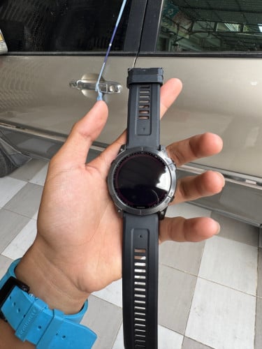 Garmin fenix7x Solar Sapphire ថ្មីណាស់