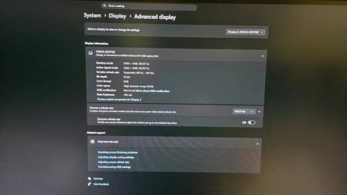 GIGABYTES AORUS AD27QD