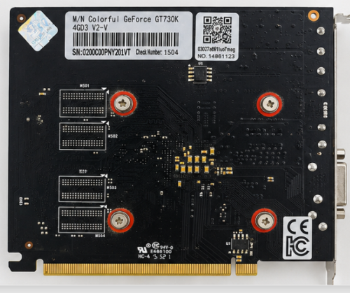 GT730K 4GB DDR3 នេះសាកសមសម្រាប់ការងារទូទៅ និងហ្គេម Online ស្រាលៗ៖