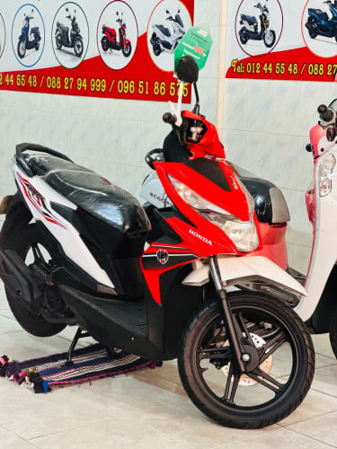 HONDA BEAT 019ក្រុមហ៊ុន ម៉ាសុីនតាន់ហាប់នែនស្ងាត់សំណុំហ្សីន98%ជីះស្រួលធានាមិនលាន់មិនហុយមានពន្ធកាតគ្រឺ