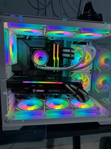Intel Core i7-12700 Gen 12🎮 VGA : MSI RTX 3060 Ti 8GB🧠 RAM : 16GB G.SKILL DDR4