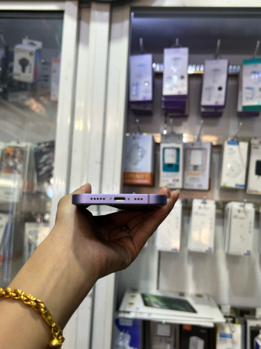 iPhone 12 ពណ៌ស្វាយ 🍏 LLA 64GB Battery 92% 🔋 តួស្អាត 99% សំណុំហ្សីន អត់ជាប់អី (ធានា1ខែ)