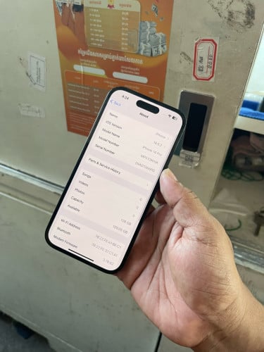 iPhone 14 Pro 128G Korea sim 1 eSIM សាណុំណែន