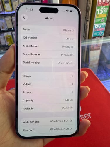 iPhone 16 XA 599$
