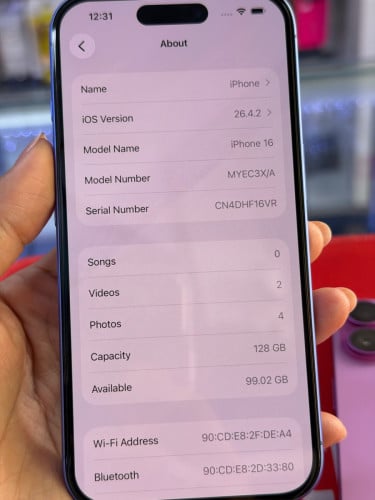 iPhone 16 ZA 619$