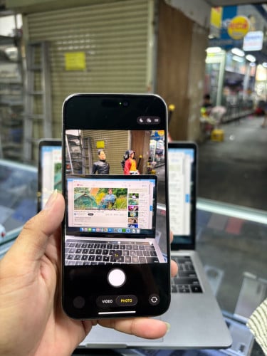 Iphone15pro max 1Tb ZA sim2 បែកថាច់ឆ្នូតជាំប្រើបាន