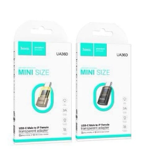 Mini size ឌុចបំលែង lighting to typec