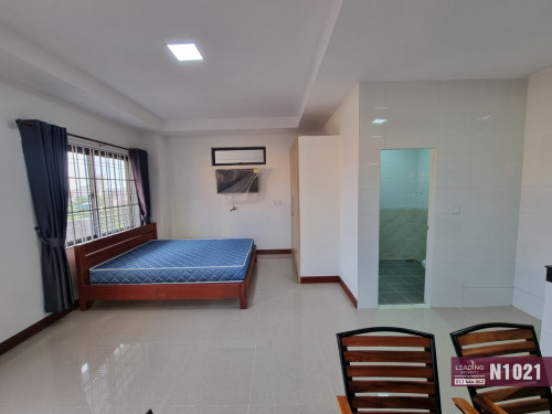 N1021 | Bright and Clean Studio Apartment with Lift For Rent in Chroy Changva