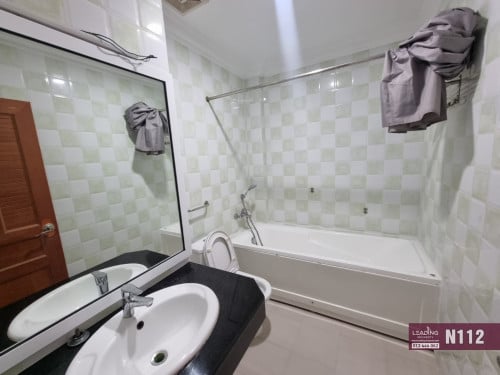 N112 | Western Large Studio Apartment With Elevator For Rent in Toul Sangke