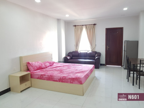 N601 | Nice Studio Apartment For Rent with Elevator in Toul Tom Pong Area