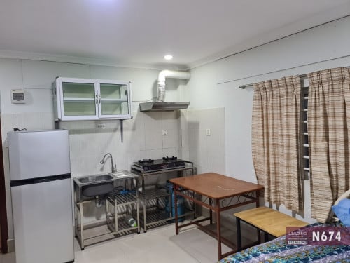 N674 | Studio Apartment in Toul Kork For Rent