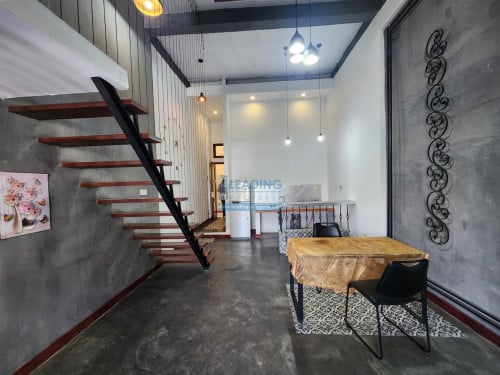 N730 | Cool Loft 1 Bedroom Apartment in Sen Sok For Rent