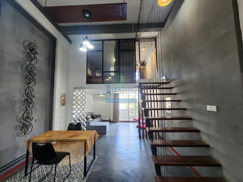 N730 | Cool Loft 1 Bedroom Apartment in Sen Sok For Rent