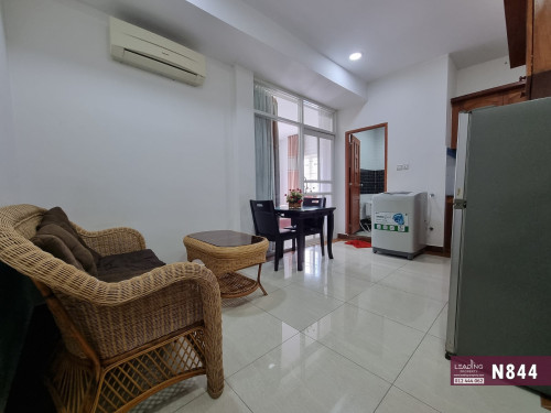 N844 | Fully Furnished Elevator and Bright Apartment 1 Bedroom For Rent