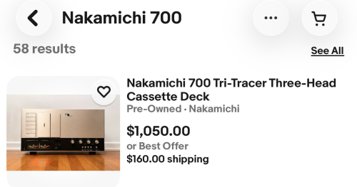 Nakamichi 700 Tri-tracer 3Head✅សំណុំខ្ចីញេញ