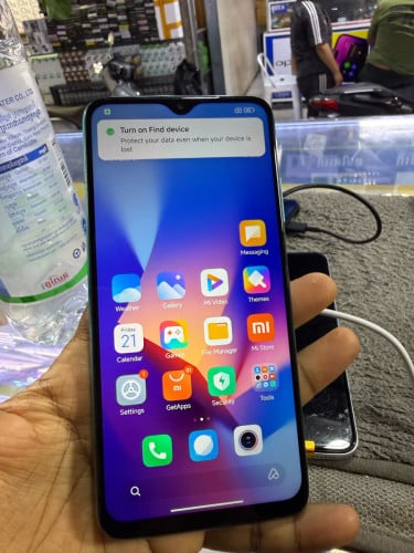 Redmi Note9 Memory128G C/H Sim2 មានឆ្នាំងសាក