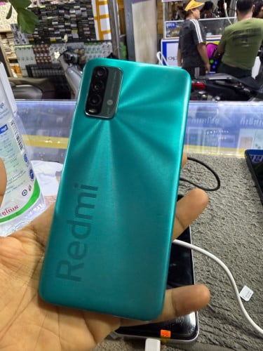 Redmi Note9 Memory128G C/H Sim2 មានឆ្នាំងសាក
