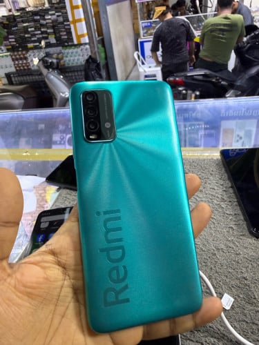 Redmi Note9 Memory128G C/H Sim2 មានឆ្នាំងសាក
