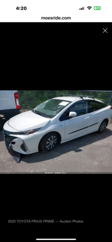 Sell Prius prim 2020 xle full Primum សាង22500$