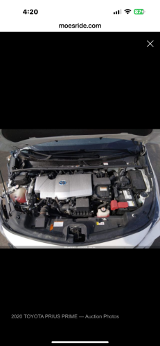 Sell Prius prim 2020 xle full Primum សាង22500$