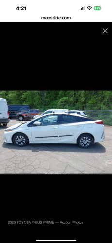 Sell Prius prim 2020 xle full Primum សាង22500$