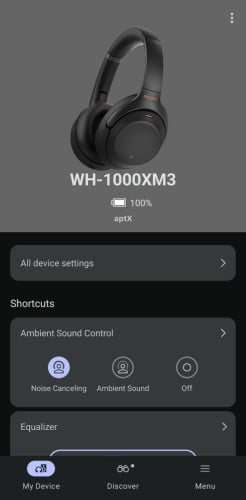 SONY WH-1000XM3