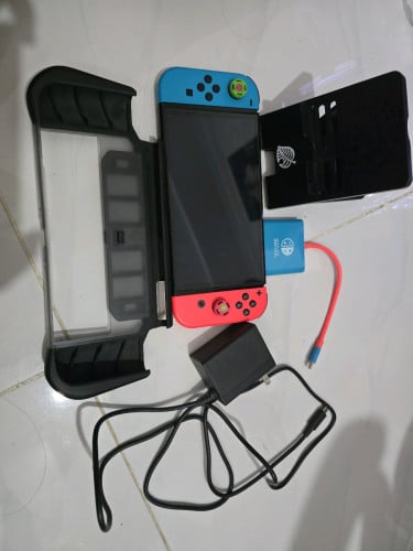 Switch oled JB 256G នៅស្អាត accessory ដូចរូប200$ដាច់