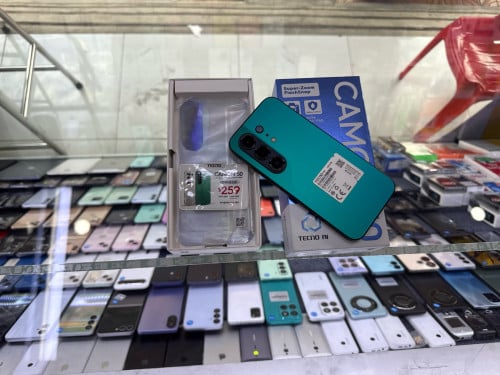 TecnoCamon50 (16g*+128g)ហែកថ្មីអត់ប្រើ