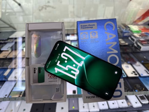 TecnoCamon50 (16g*+128g)ហែកថ្មីអត់ប្រើ
