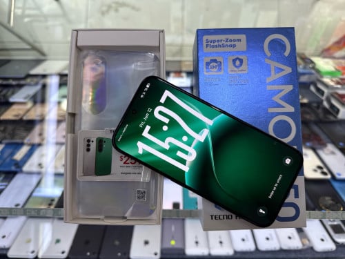 TecnoCamon50 (16g*+128g)ហែកថ្មីអត់ប្រើ