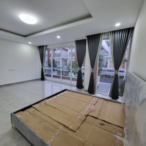 Twin Villa for rent at Borey Orkide near old international airport
